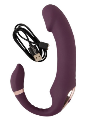 Nodding Tip Vibrator with Bendable Clit Stimulation
